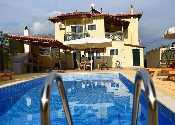 Villa Family Cosy Vila, Swimming Pool, Close To Nauplio Monastiraki (Argolis)